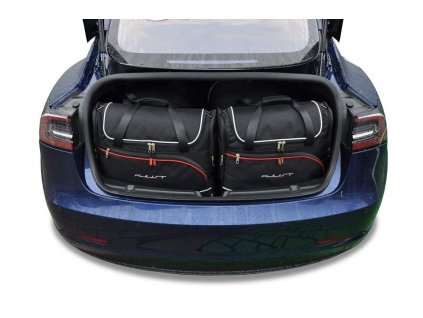 TESLA MODEL 3 EV 2017-2023 TAŠKY DO KUFRU 5 KS
