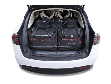TESLA MODEL X EV 2016+ TAŠKY DO KUFRU 5 KS