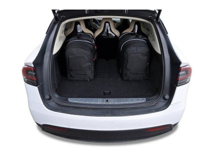 TESLA MODEL X EV 2016+ TAŠKY DO KUFRU 5 KS 4