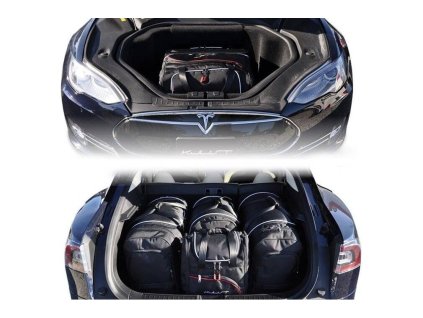 TESLA MODEL S EV 2012-2016 TAŠKY DO KUFRU 6 KS