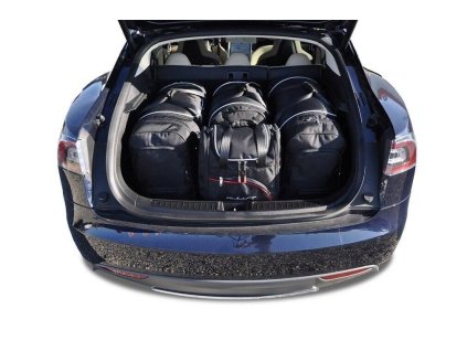 TESLA MODEL S EV 2012-2016 TAŠKY DO KUFRU 4 KS