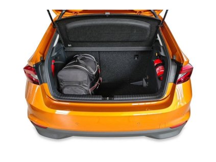 SKODA FABIA HATCHBACK 2021+ TAŠKY DO KUFRU 3 KS 3