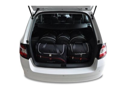SKODA FABIA KOMBI 2014-2021 TAŠKY DO KUFRU 5 KS