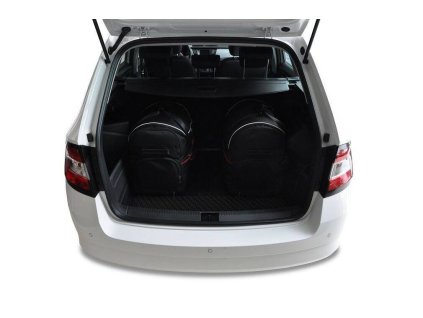 SKODA FABIA KOMBI 2014 2021 TAŠKY DO KUFRU 5 KS 4