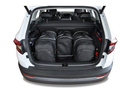 SKODA KAROQ 2017+ TAŠKY DO KUFRU 4 KS 2