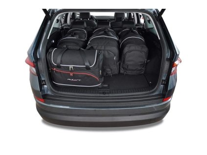 SKODA KODIAQ 2016 2023 TAŠKY DO KUFRU 5 KS 2