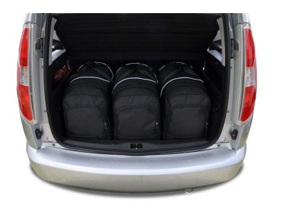 SKODA ROOMSTER 2006-2015 TAŠKY DO KUFRU 3 KS