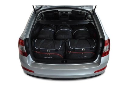 SKODA OCTAVIA KOMBI 2013-2020 TAŠKY DO KUFRU 5 KS