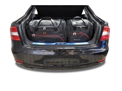 SKODA SUPERB LIMOUSINE 2008-2015 TAŠKY DO KUFRU 5 KS