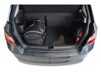 SKODA FABIA HATCHBACK 2014 2021 TAŠKY DO KUFRU 3 KS 3