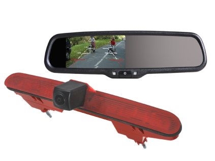 Sestava monitor v zrcatku parkkamera PSA Toyota 11