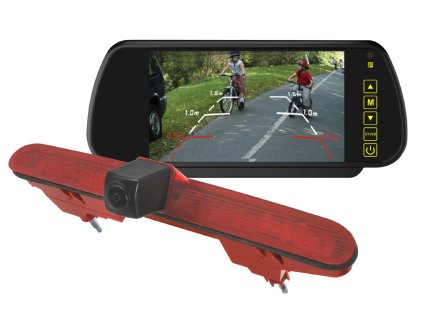 Sestava monitor v zrcatku parkkamera PSA Toyota 6