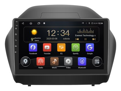 B245 Isudar 2DIN autorádio T72-IEV40 Android, Hyundai ix35