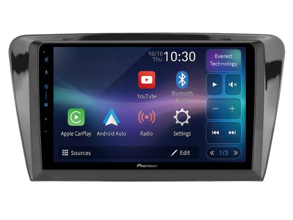 3136 3 pioneer autoradio sph pf97bt pro skoda octavia iii mk 3 carplay androidauto a dotykovou obrazovkou everest technology evtech cz