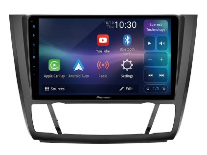 3040 3 pioneer autoradio sph pf97bt pro bmw 1 series 1 rad 1 e81 e82 e87 e88 carplay androidauto a dotykovou obrazovkou everest technology evtech cz