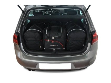 VW GOLF HATCHBACK 2012-2020 TAŠKY DO KUFRU 4 KS