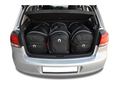 VW GOLF HATCHBACK 2008-2012 TAŠKY DO KUFRU 3 KS