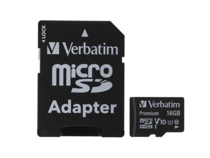 Pametova karta Verbatim 16GB adapter SD