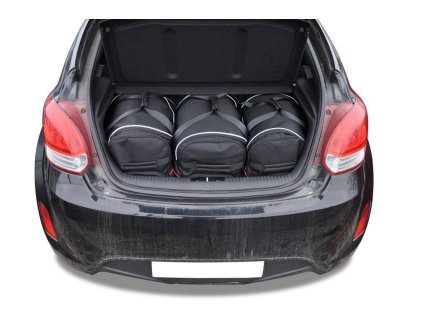 HYUNDAI VELOSTER COUPE 2011-2014 TAŠKY DO KUFRU 3 KS