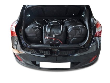 HYUNDAI i30 HATCHBACK 2012-2016 TAŠKY DO KUFRU 4 KS