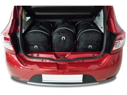DACIA SANDERO 2011-2020 TAŠKY DO KUFRU 3 KS