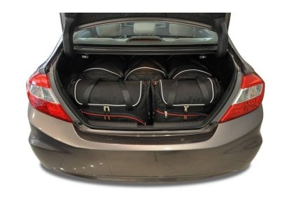 HONDA CIVIC LIMOUSINE 2012-2017 TAŠKY DO KUFRU 5 KS