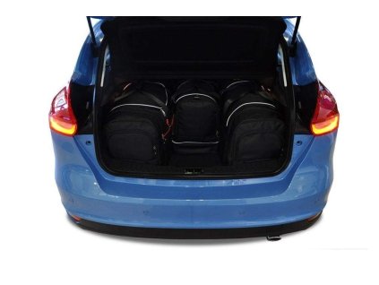 FORD FOCUS HATCHBACK 2011 2018 TAŠKY DO KUFRU 4 KS 2