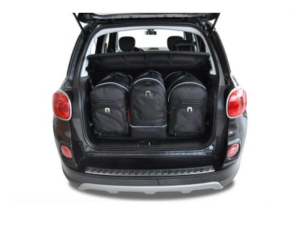 FIAT 500L 2012+ TAŠKY DO KUFRU 3 KS