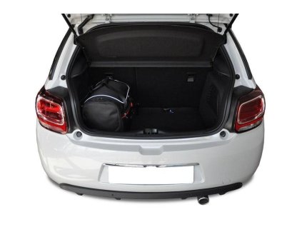 CITROEN DS3 HATCHBACK 2009 2016 TAŠKY DO KUFRU 3 KS 3