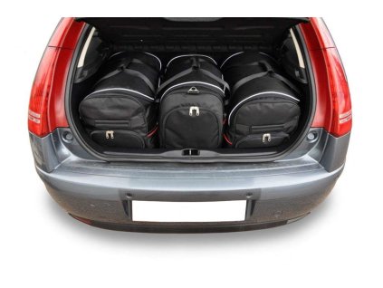 CITROEN C4 HATCHBACK 2004 2010 TAŠKY DO KUFRU 3 KS