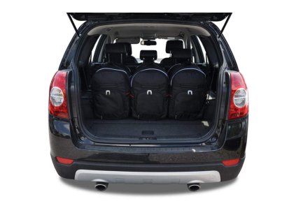CHEVROLET CAPTIVA 2006 2010 TAŠKY DO KUFRU 5 KS 2