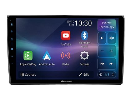 3220 3 pioneer autoradio sph pf97bt pro audi a4 s4 carplay androidauto a dotykovou obrazovkou everest technology evtech cz