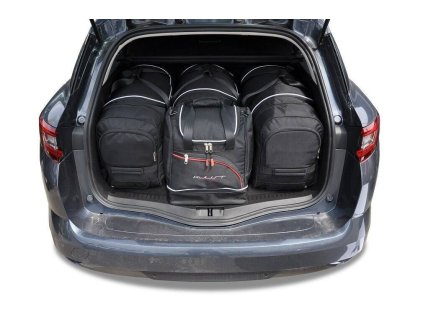 RENAULT MEGANE GRANDTOUR 2016+ TAŠKY DO KUFRU 4 KS