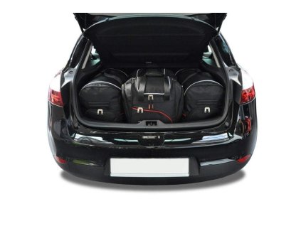 RENAULT MEGANE HATCHBACK 2008-2015 TAŠKY DO KUFRU 4 KS