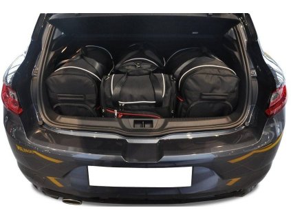 RENAULT MEGANE HATCHBACK 2016+ TAŠKY DO KUFRU 4 KS