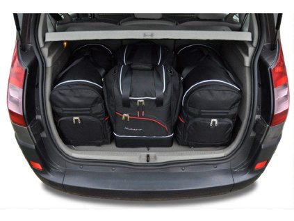RENAULT SCENIC 2003-2009 TAŠKY DO KUFRU 4 KS