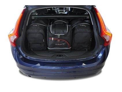 VOLVO V60 2010-2018 TAŠKY DO KUFRU 4 KS