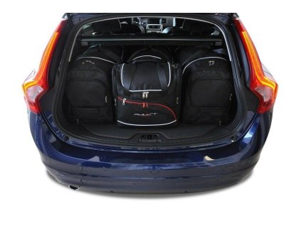 VOLVO V60 2010-2018 TAŠKY DO KUFRU 4 KS