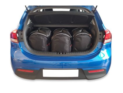 KIA RIO HATCHBACK 2017+ TAŠKY DO KUFRU 3 KS