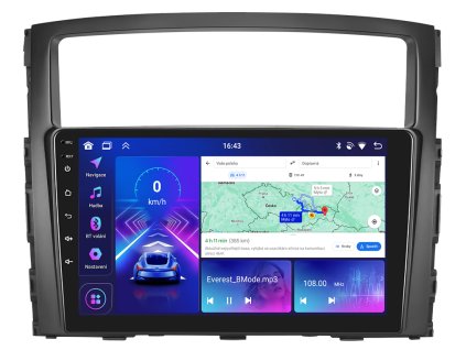 3403 bmode autoradio s android 13 pro mitsubishi pajero carplay androidauto a dotykovou obrazovkou evtech cz