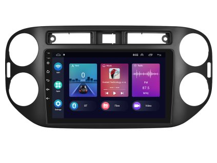 3613 2 2din autoradio s android pro volkswagen tiguan i mk 1 2007 2015 cerny carplay androidauto a dotykovou obrazovkou everest technology evtech cz