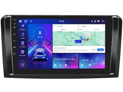 3685 bmode autoradio s android pro mercedes benz ml w164 2007 2011 carplay androidauto a lcd dotykovou obrazovkou evtech cz