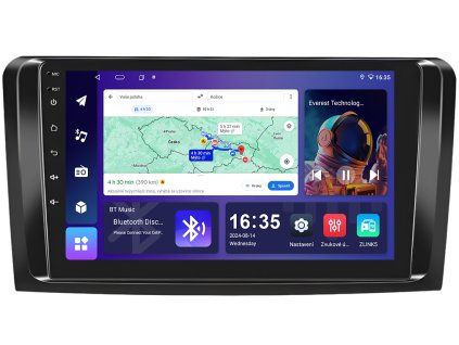 3589 2 isudar autoradio t68b s android pro mercedes benz ml w164 2007 2011 carplay androidauto a dotykovou obrazovkou evtech cz