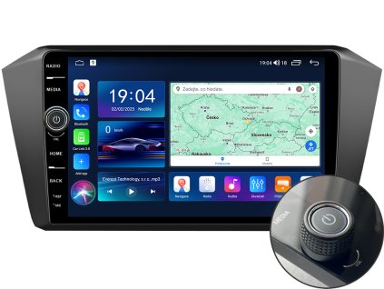 3022 7 everest autoradio s android pro volkswagen passat b8 2015 2020 cerny carplay androidauto a lcd ips dotykovou obrazovkou evtech cz