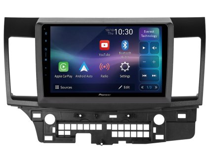 3667 3 pioneer autoradio sph pf97bt pro mitsubishi lancer 2007 2017 carplay androidauto a dotykovou obrazovkou everest technology evtech cz