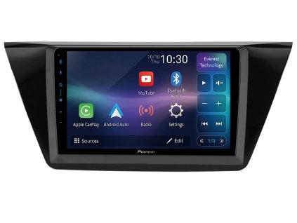 3898 11 pioneer autoradio sph pf97bt pro volkswagen touran ii mk 2 carplay androidauto a dotykovou obrazovkou everest technology evtech cz