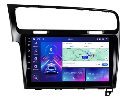 3973 9 bmode 2din autoradio s android pro volkswagen golf vii mk 7 carplay androidauto cp dab a dotykovou obrazovkou evtech cz