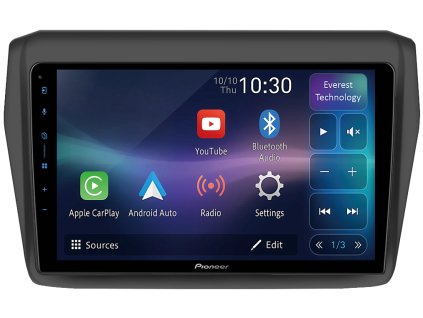 3886 11 pioneer autoradio sph pf97bt pro suzuki swift vi 17 20 carplay androidauto a dotykovou obrazovkou everest technology evtech cz