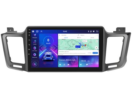 4003 9 bmode 2din autoradio s android pro toyota rav4 xa40 carplay androidauto cp dab a dotykovou obrazovkou evtech cz