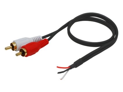 CINCH konektory samec s kabelem